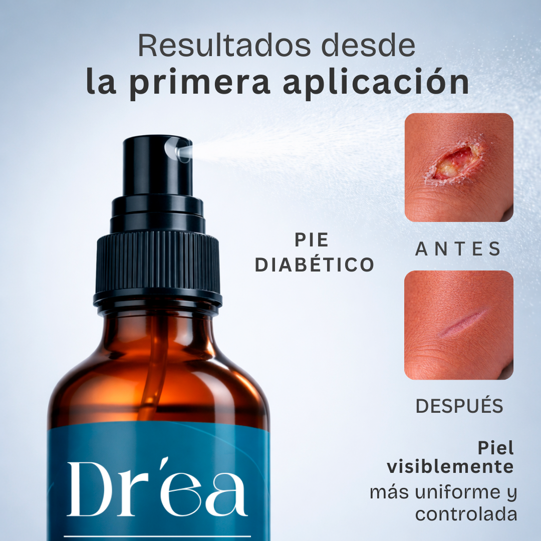 Spray dermolimpiador para piel expuesta, comprometida y con lesiones recurrentes