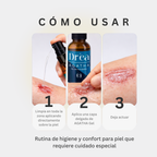 Gel dermolimpiador para piel expuesta, comprometida y con lesiones recurrentes