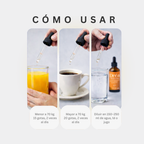 Suplemento alimenticio Adicionado con vitaminas C, D y E