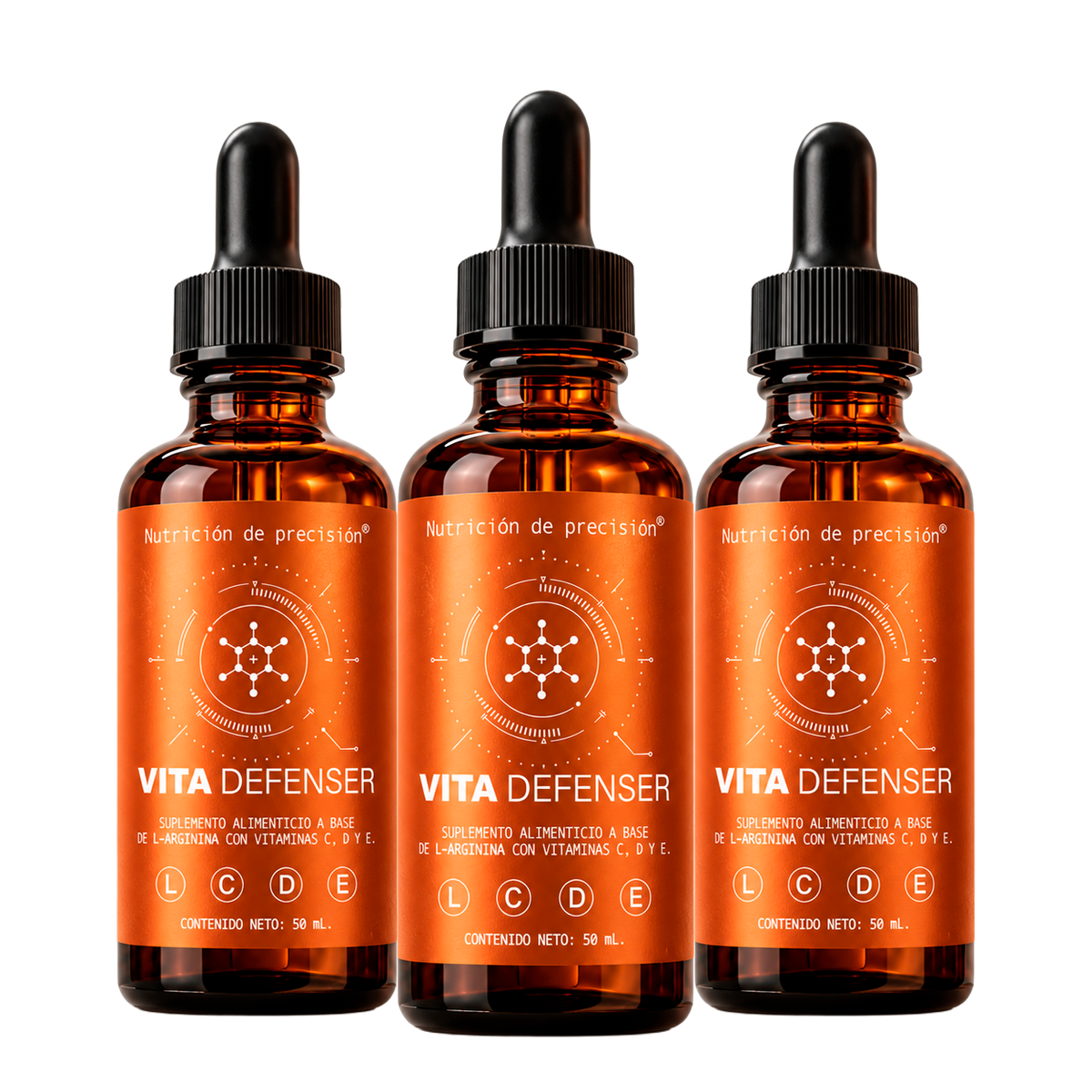 Suplemento alimenticio Adicionado con vitaminas C, D y E