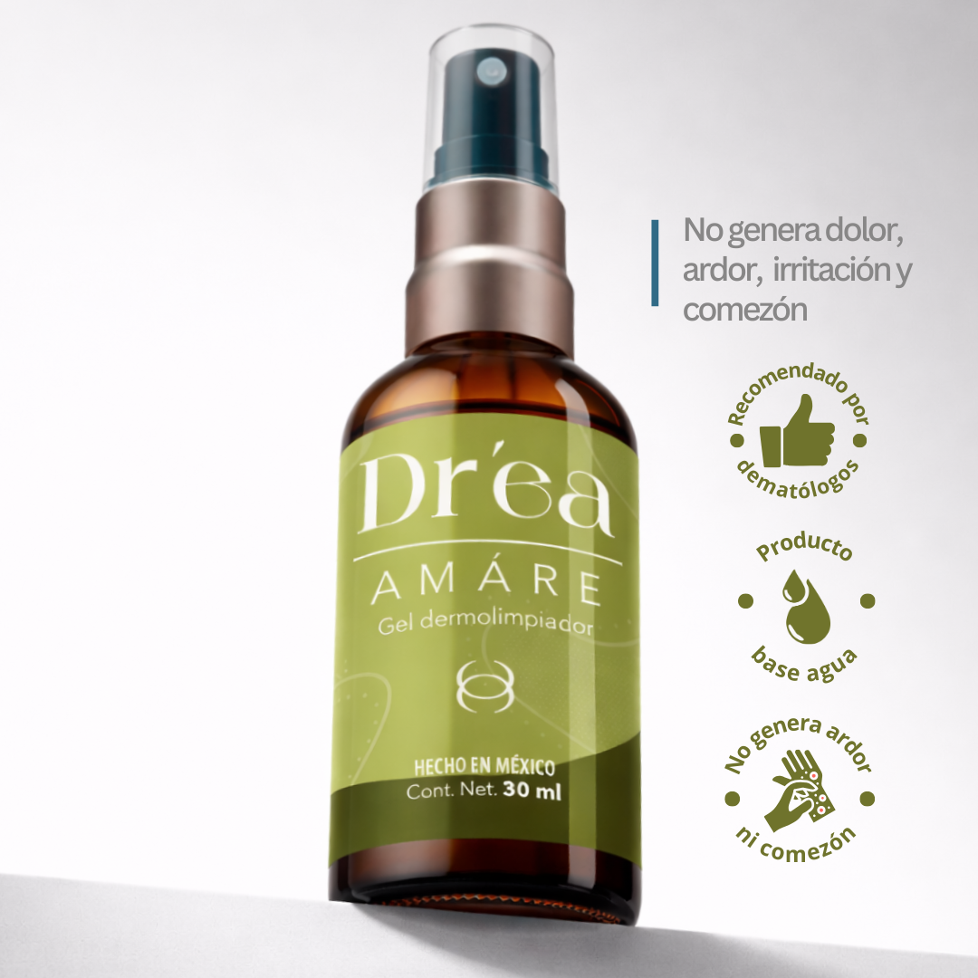 Gel dermolimpiador para piel con brotes e irritación recurrente